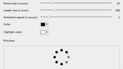 CSS3 Spinner example 1